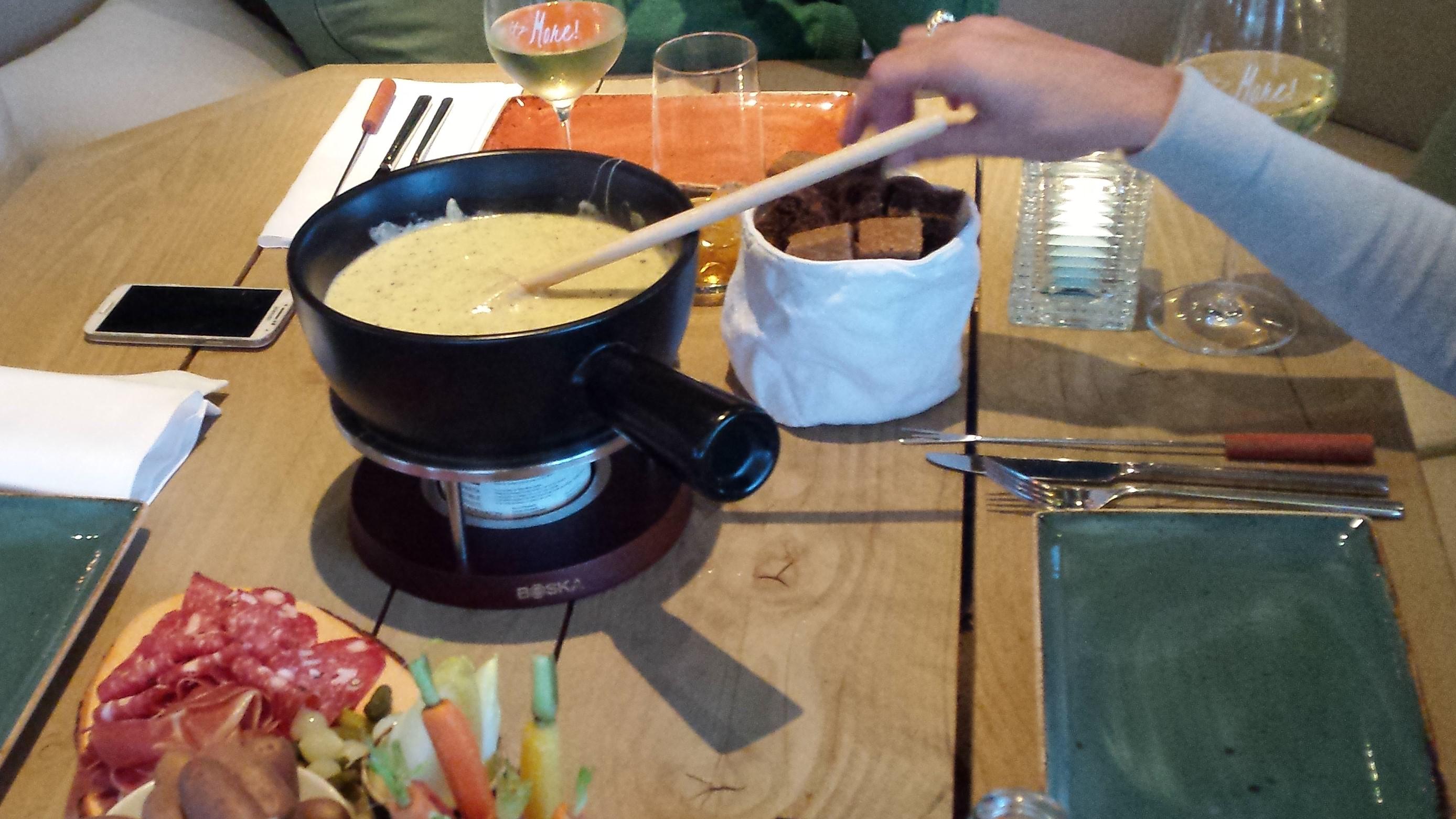 More-Itz Hollandse kaasfondue