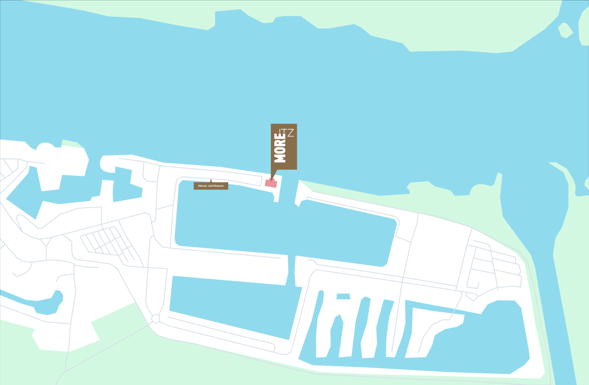 Bedrijfsuitje organiseren | More-Itz locatie op de kaart