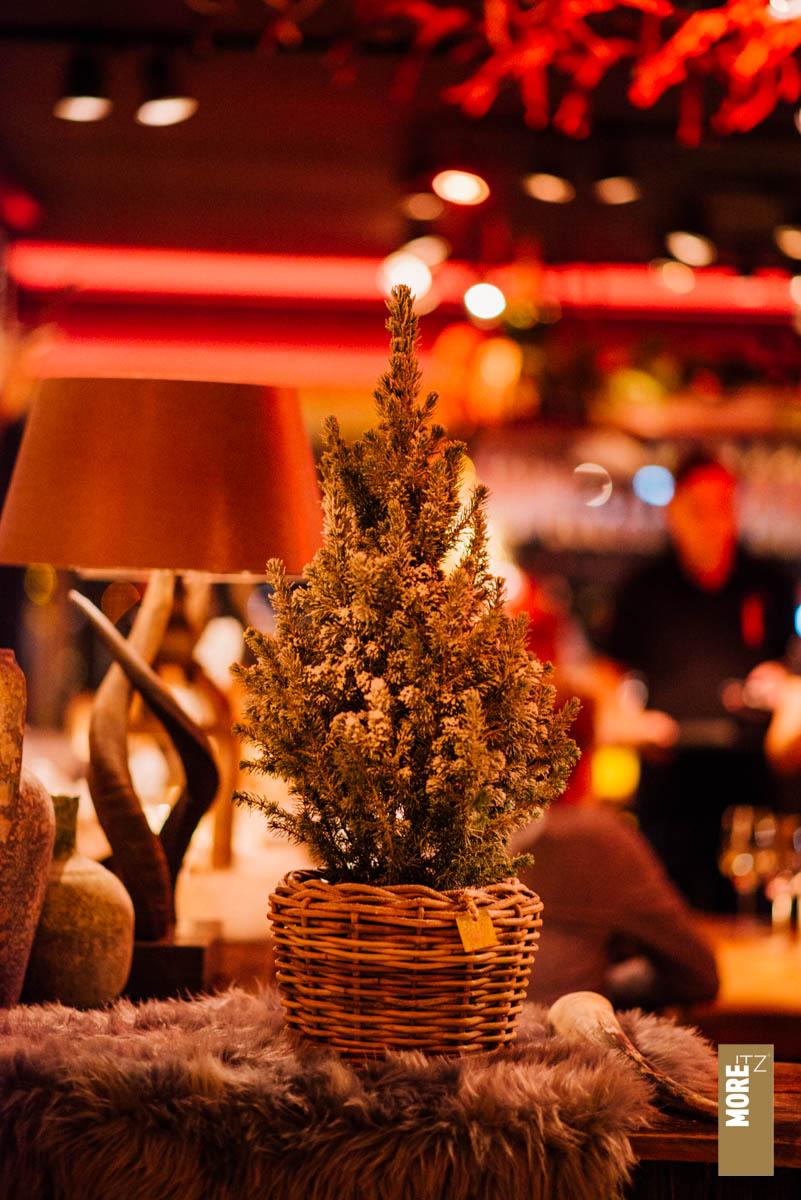 Mini kerstboom - Zakelijk kerstdiner bij More-Itz