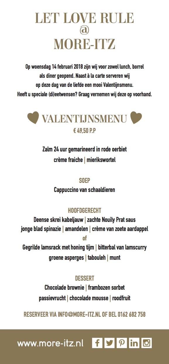 valentijns lunch